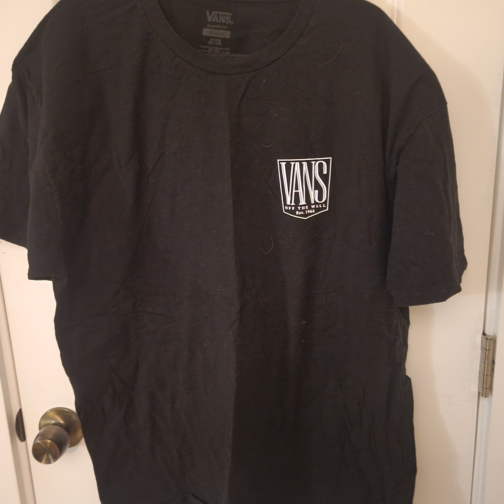 Vans Men's Black Short Sleeve Tee